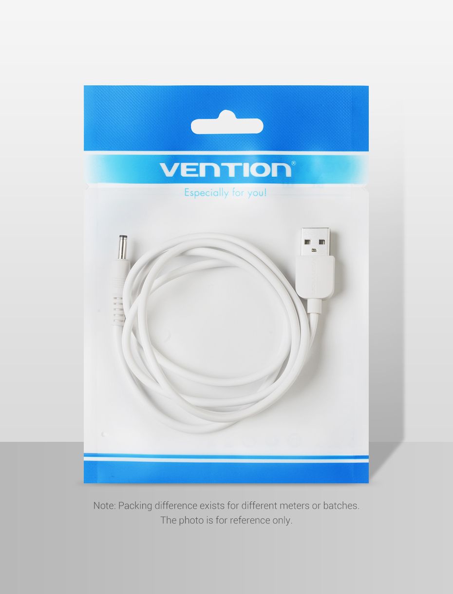 Vention-USB-to-DC-35mm-Charging-Cable-USB20-A-Male-to-DC-PVC-24AWG-Power-Cable-White-1686855