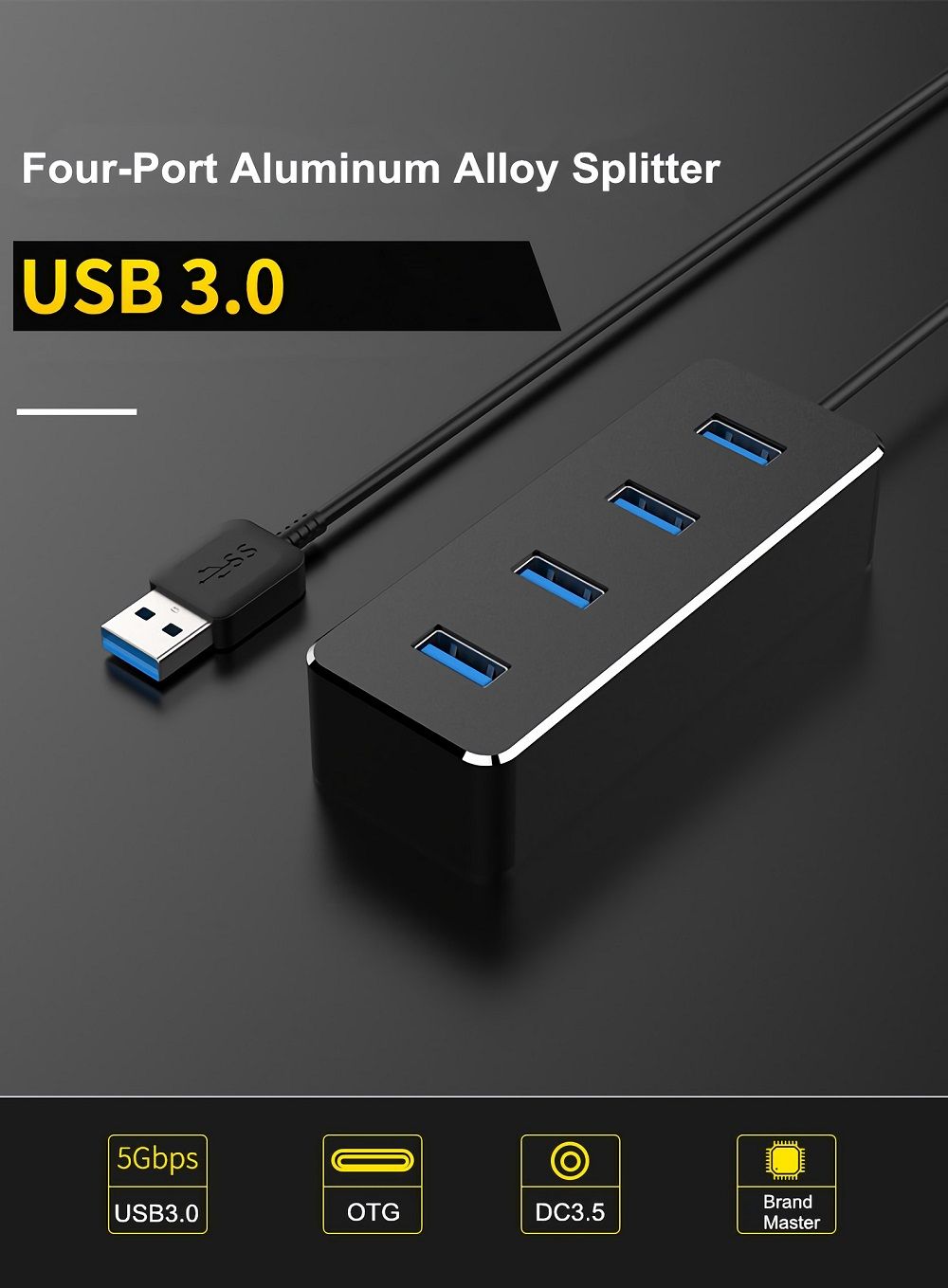 GNS-S01-4-Ports-USB30-Hub-with-35MM-Power-Supply-Interface-USB-Hub-Extender-Extension-Connector-Adap-1686185