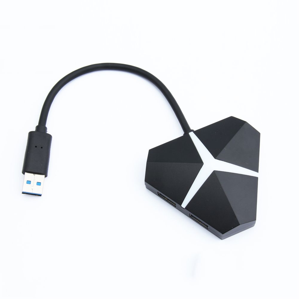 GOFREE-Hot-Swappable-USB-Hub-Triangle-Colorful-RGB-Light-USB30-Splitter-Adapter-USB-Data-Docking-Sta-1704339