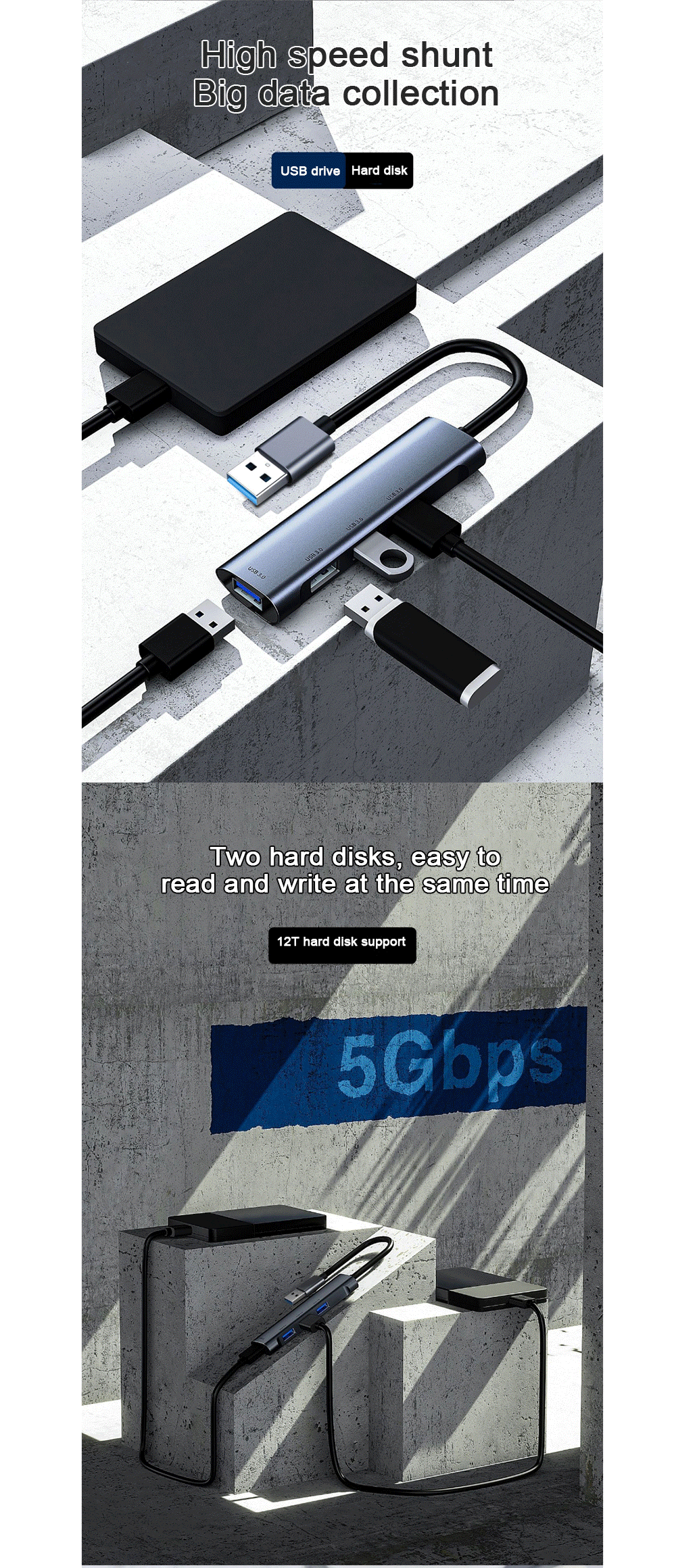 Geva-UHB01-4port-USB30-Splitter-USB-Hub-4-in-1-Type-A-to-USB-30-Docking-Station-Adapter-5Gbps-Conver-1748541