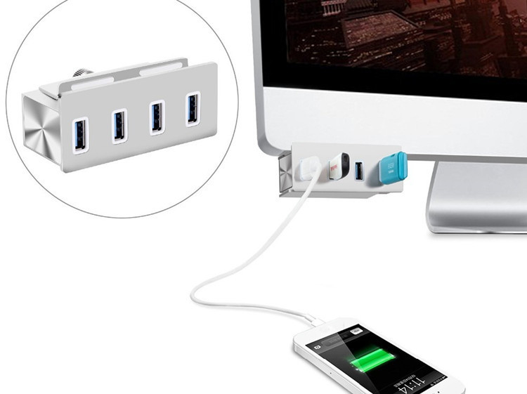 High-Speed-5Gbps-4-USB-30-Ports-Clip-Design-Aluminum-Alloy-USB-Hub-for-PC-iMac-1105361