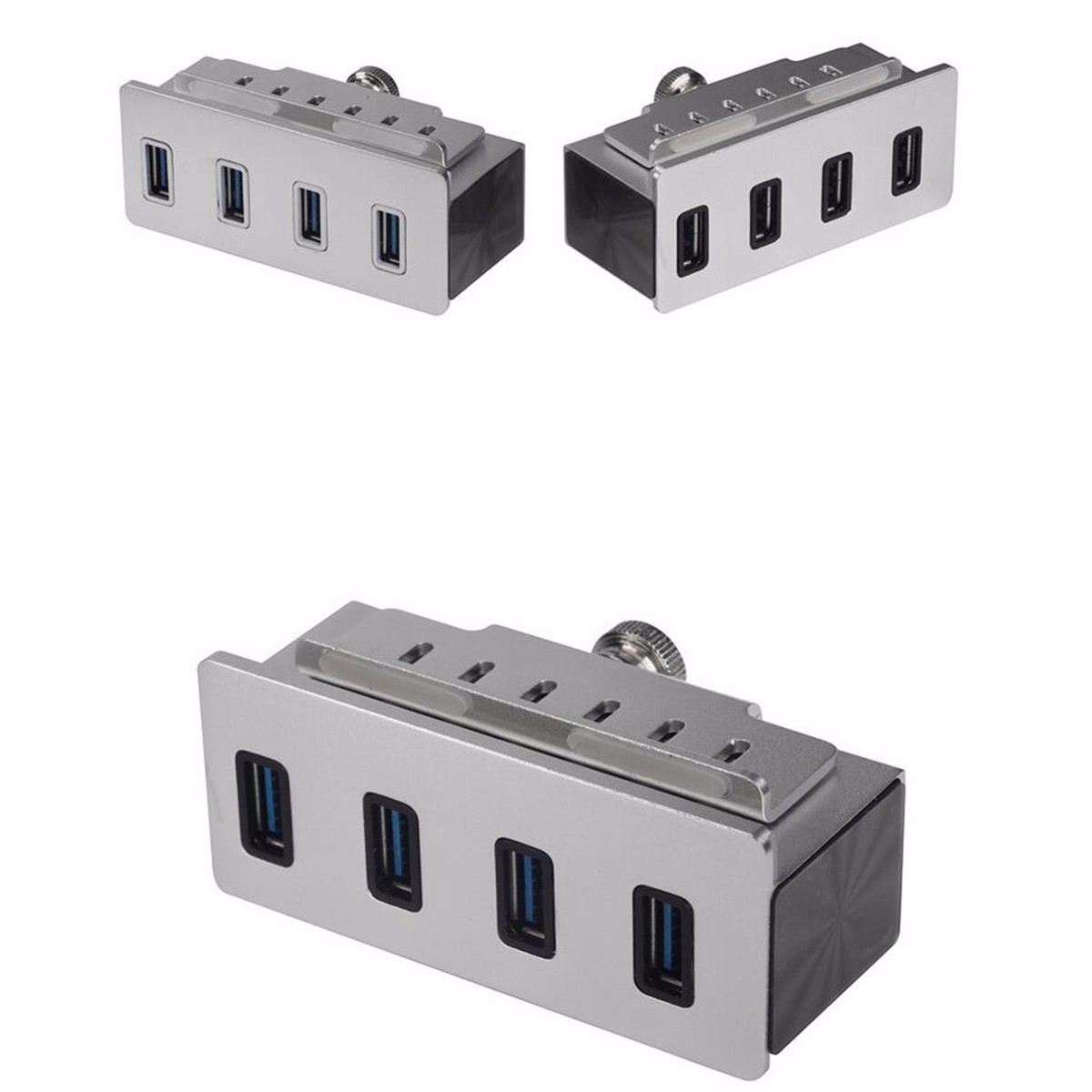 High-Speed-5Gbps-4-USB-30-Ports-Clip-Design-Aluminum-Alloy-USB-Hub-for-PC-iMac-1105361