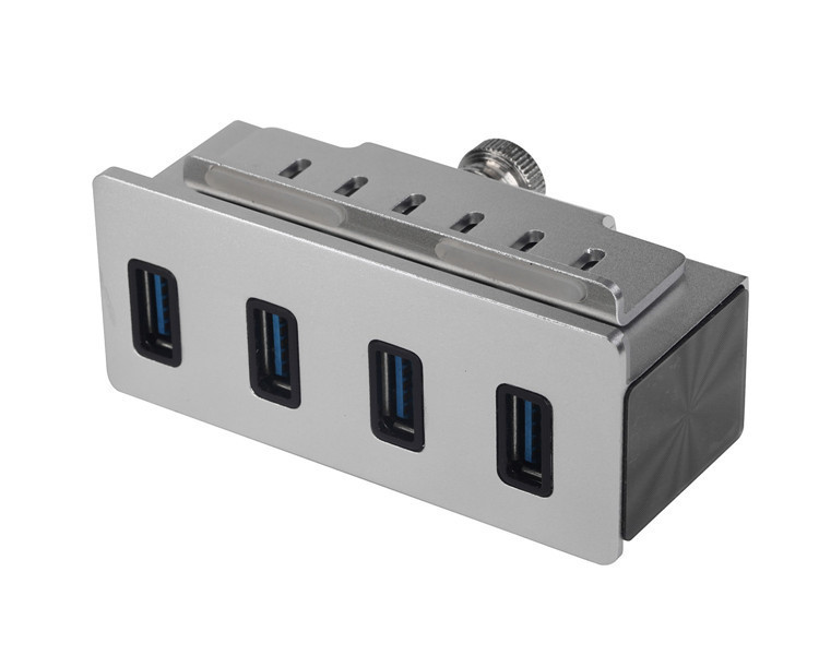 High-Speed-5Gbps-4-USB-30-Ports-Clip-Design-Aluminum-Alloy-USB-Hub-for-PC-iMac-1105361