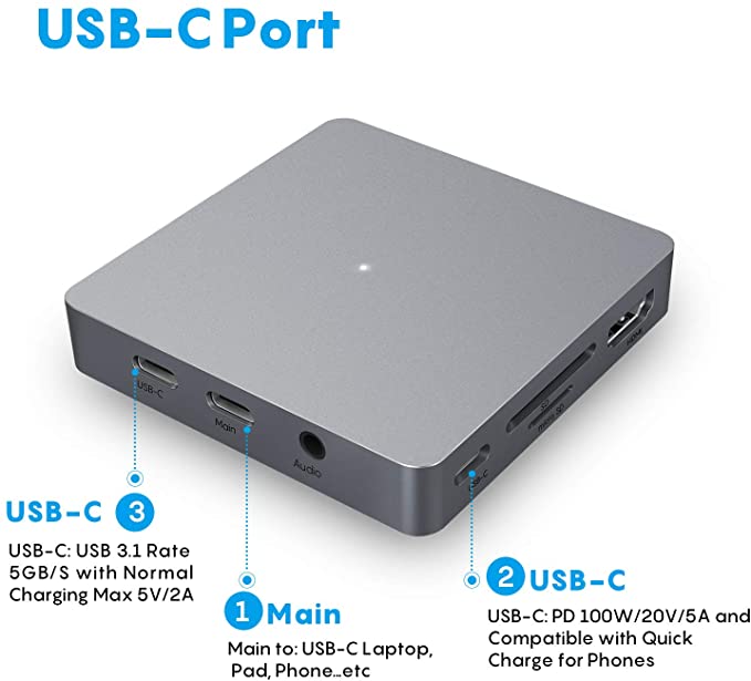 Ronsen-11-in-1-USB-Hub-Type-C-to-4K-HDMI-VGA-Audio-RJ45-SD-TF-USB-30-and-USB-C-Ports-Detachable-Cabl-1746088