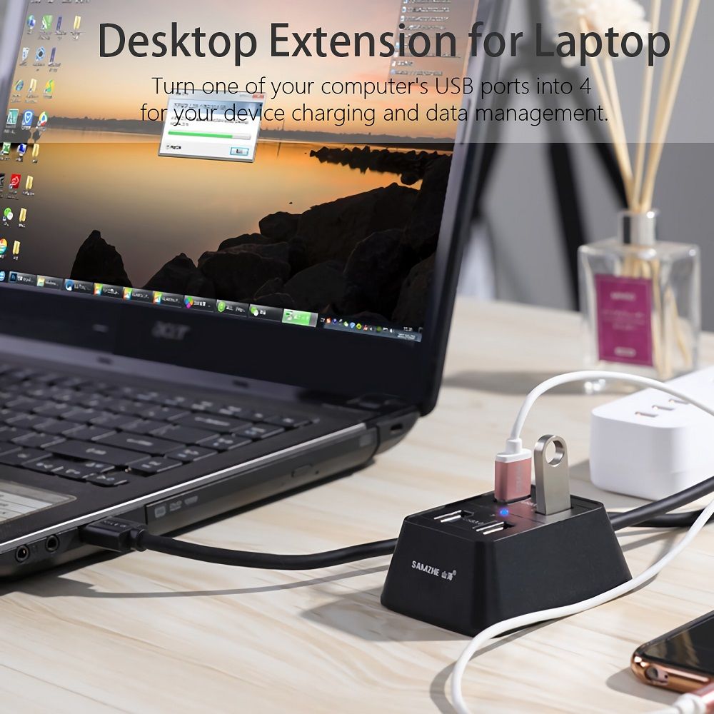 SAMZHE-Super-Speed-4-Port-USB-30-Portable-Desktop-HUB-Extension-for-PC-Laptop-Tablet-1686192