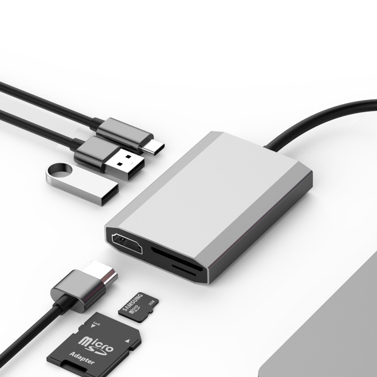 SHIWEI-TW6A-6-in-1-USB-C-Hub-USB-20-Docking-Station-HDMI-compatible-4K-Display-Converter-SDTF-Card-R-1644825