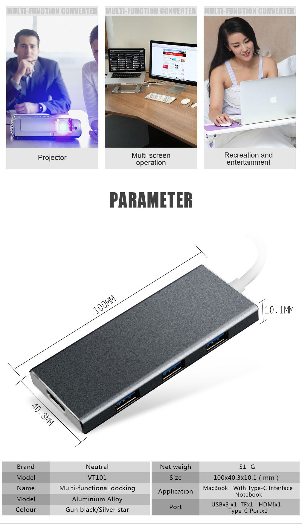 Type-C-USB-30-to-High-Definition-Multimedia-Interface-2K-TFSD-USB-Converter-For-Cellphone-Laptop-1241686