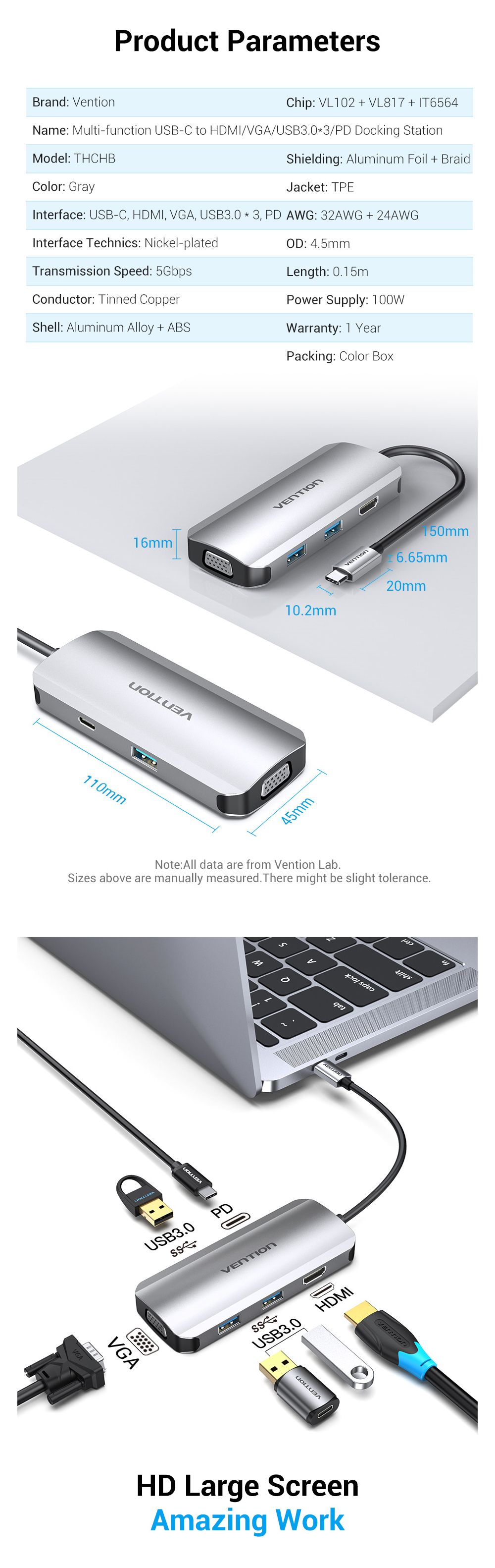 Vention-THCHB-Type-C-Docking-Station-USB-C-to-HD-Cable-Converter-4K-Projection-Screen-Adapter-PD-Cha-1688762