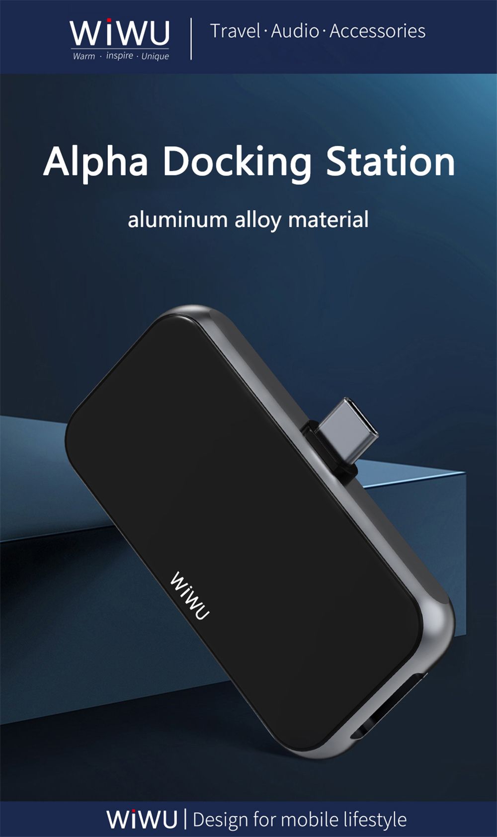 WIWU-T5-Pro-Alpha-Series-Docking-Station-Type-C-to-PD-USB30-HD-35mm-Ports-USB-Hub-for-Tablets-Phone--1722322