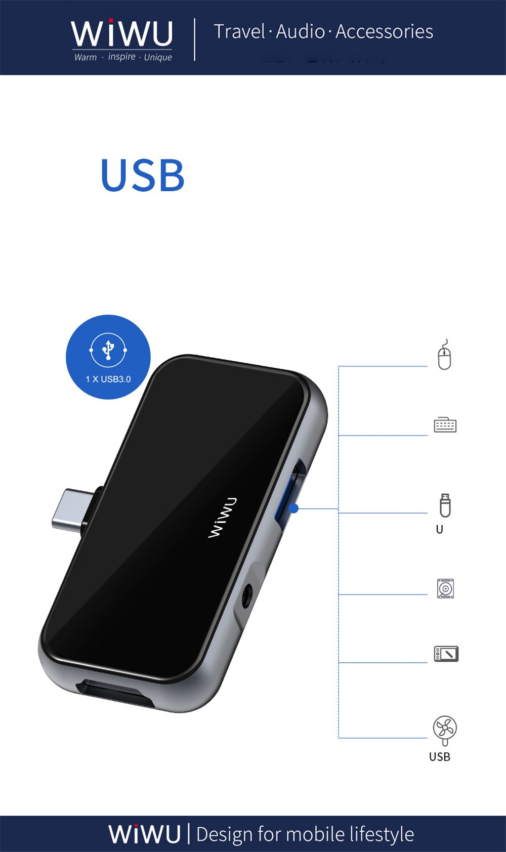 WIWU-T5-Pro-Alpha-Series-Docking-Station-Type-C-to-PD-USB30-HD-35mm-Ports-USB-Hub-for-Tablets-Phone--1722322