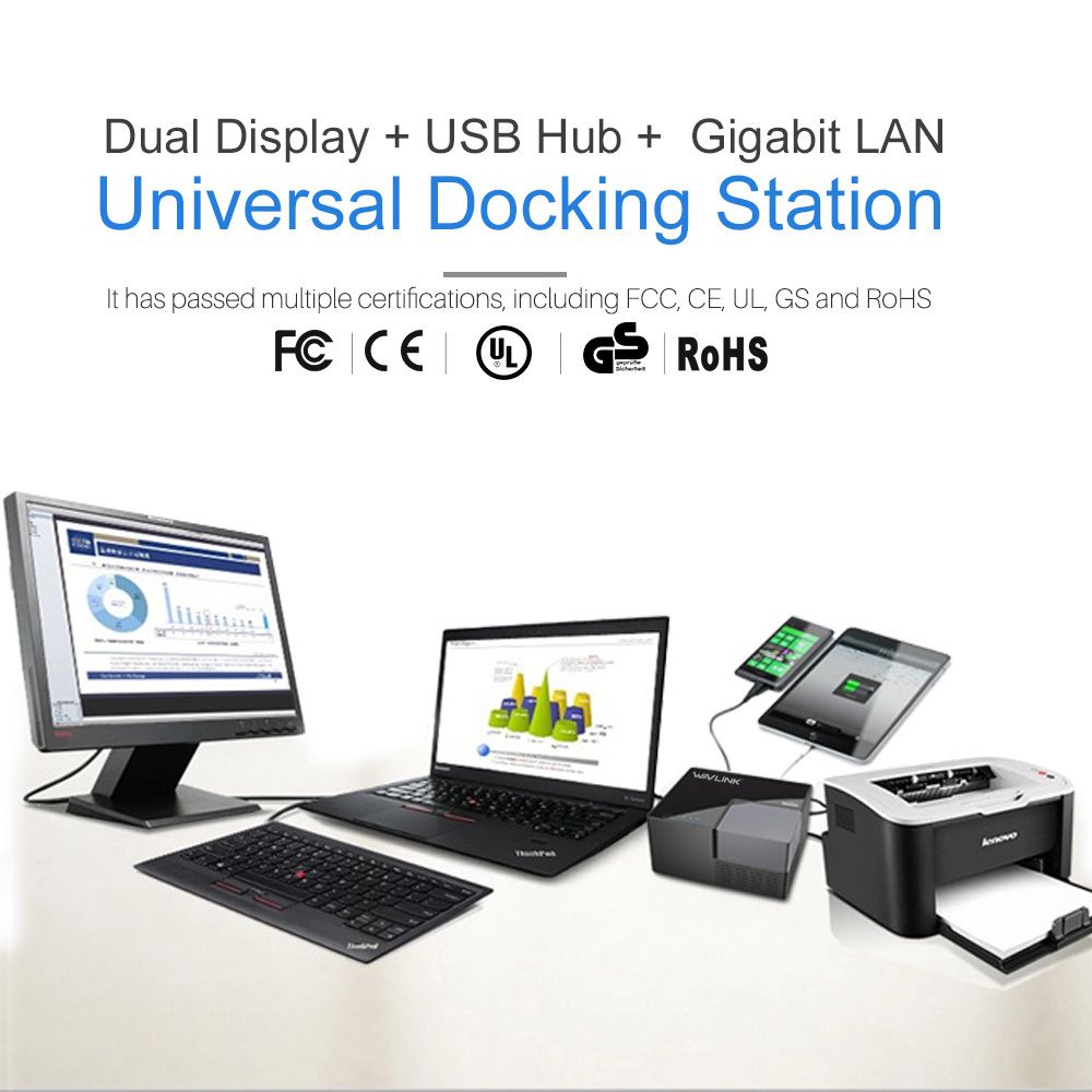 Wavlink-WL-UG39DK3-Multifunctional-USB-30-to-DVI-HDMI-Audio-RJ45-Port-USB-Hub-Docking-Station-1129992