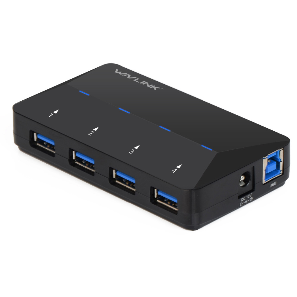 Wavlink-WL-UH3042P1-High-Speed-4-Port-USB30-Hub-with-One-Quick-Charging-Port-1146564