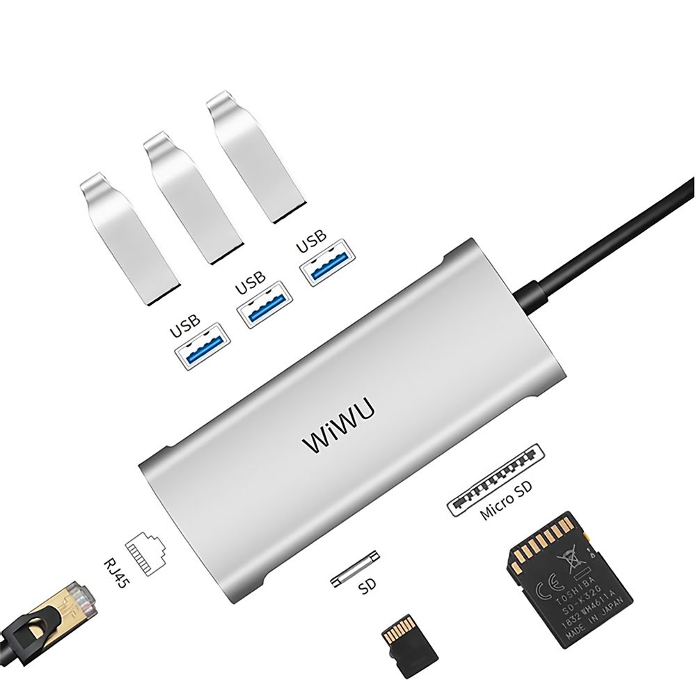 WiWU-Alpha-631STR-6-in-1-USB-C-Hub-Type-C-to-USB30-Adapter-SDTF-Card-Reader-Multi-functional-Docking-1722787