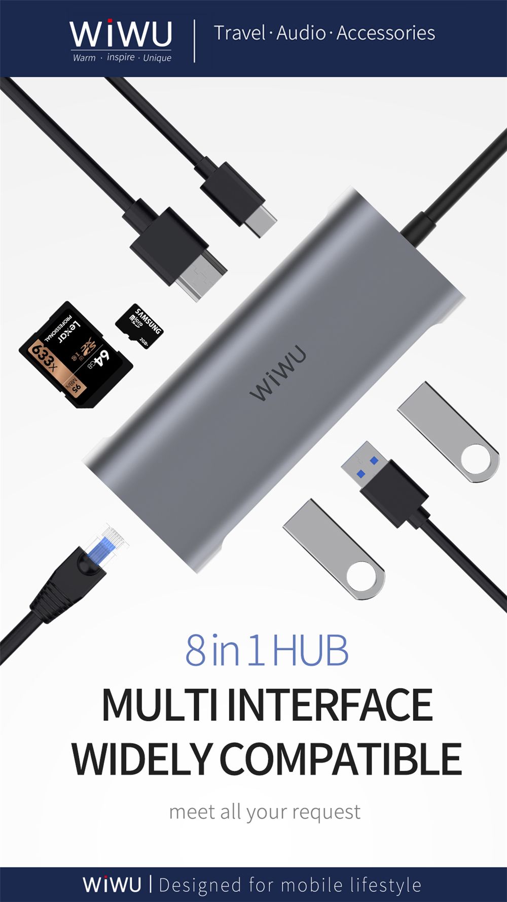 WiWU-Alpha-831HRT-8-in-1-USB-C-Hub-Type-C-to-USB30-Adapter-HD-Converter-SDTF-Card-Reader-PD-Fast-Cha-1723558