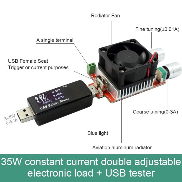 35W-Constant-Current-Double-Adjustable-Electronic-Load--USB-Tester-Current-Voltage-Capacity-Tester-1171114