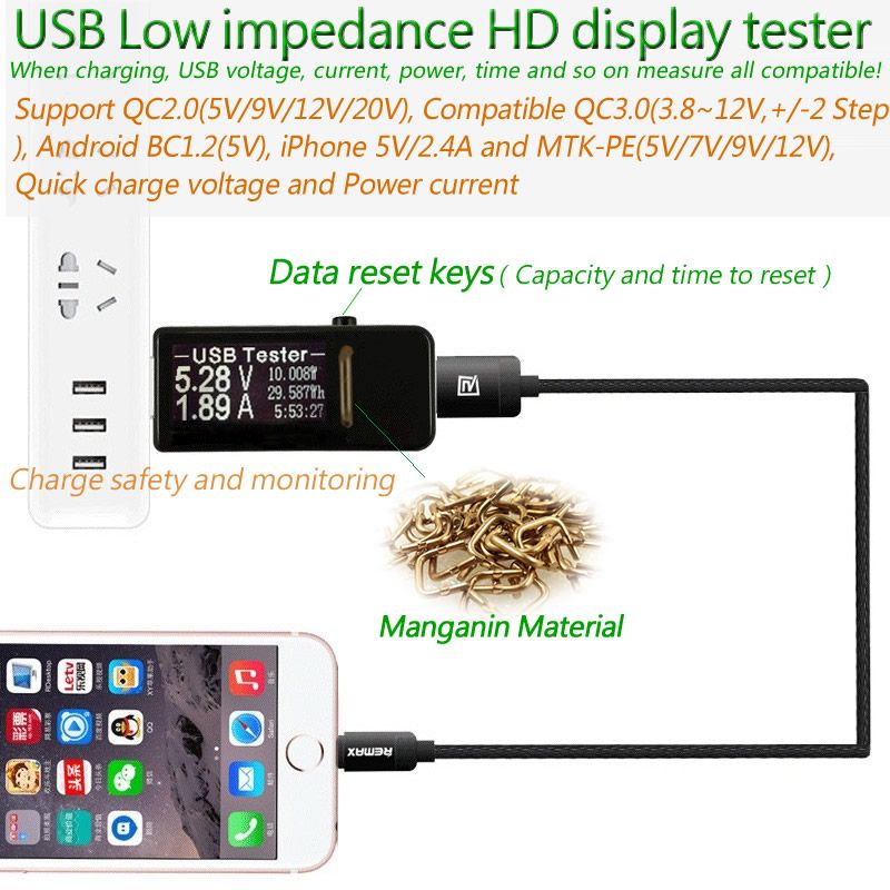 DANIU-7-in-1-USB-Tester-Digital-DC-Current-Voltage-Capacity-Power-Detector-Power-Bank-Charger-Indica-1171606