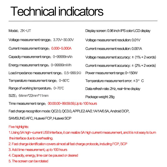 DC-Digital-30v-5A-USB-Tester-Voltage-Current-Power-Capacity-Meter-QC-20-30-FCP-AFC-DCP-Detector-Powe-1526342