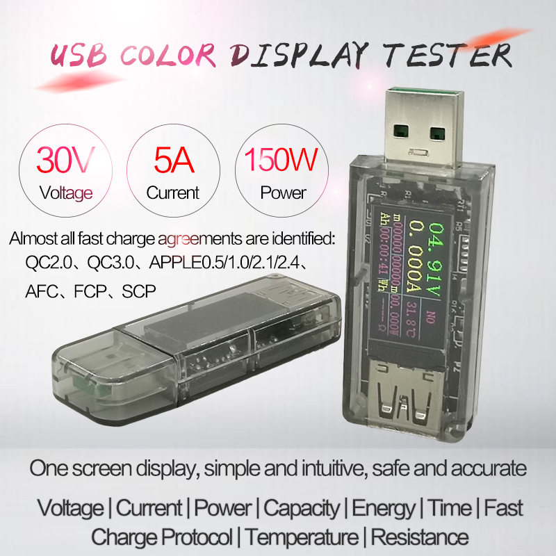 DC-Digital-30v-5A-USB-Tester-Voltage-Current-Power-Capacity-Meter-QC-20-30-FCP-AFC-DCP-Detector-Powe-1526342