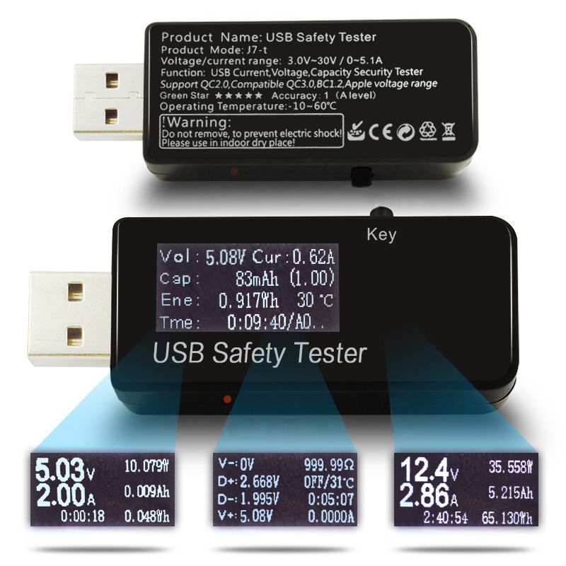 Digital-DC-USB-Tester-Current-Voltage-Charger-Capacity-Power-Bank-Battery-DetectorQR2030-Trigger-1170137