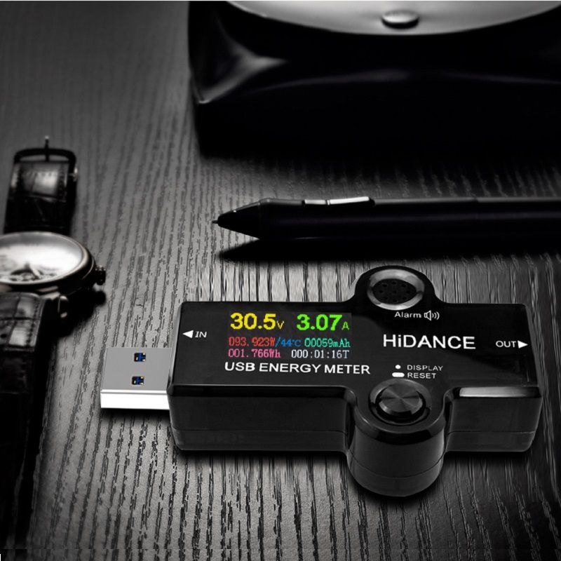 HD-Color-Sreen-bluetooth-USB-30--Tester-Voltmeter-Ammeter-Voltage-Current-Meter-Battery-Charge-Measu-1375710