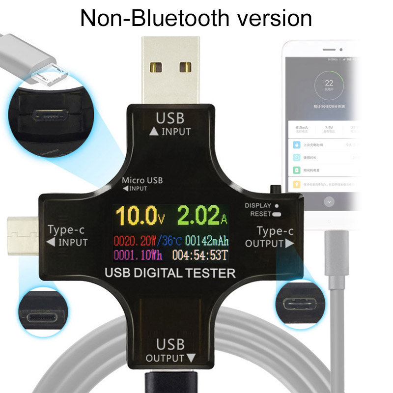 JUWEI-Multifunctional-Color-TFT-USB-Tester-bluetooth-Type-C-PD-Digital-Voltmeter-Vurrent-Meter-Ammet-1291132