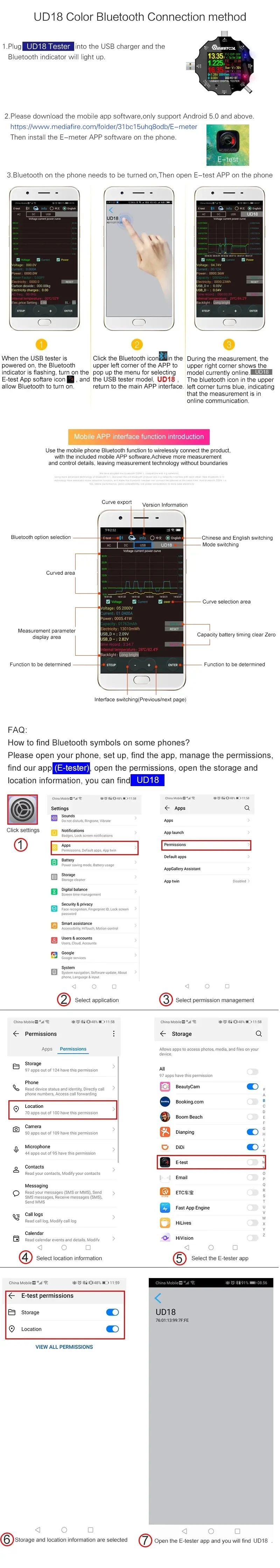 MUSTOOL-UD18-USB30DCType-C-18-in-1-USB-Tester-bluetooth-APP--65W-Constant-Current-Load-1696782