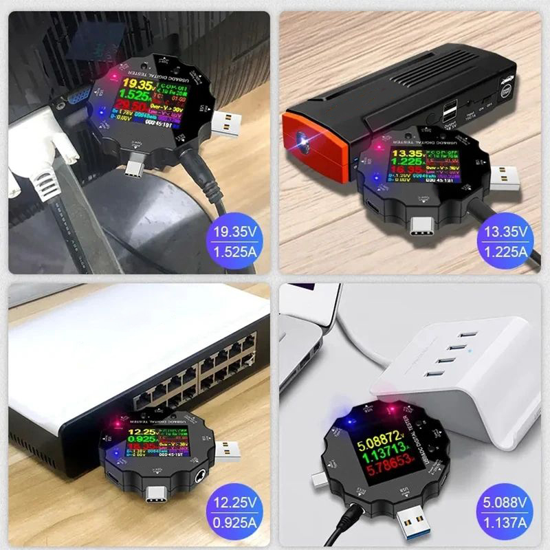 MUSTOOL-UD18-USB30DCType-C-18-in-1-USB-Tester-bluetooth-APP--DC-Male-to-Crocodile-Clip--DC-Female-to-1696222