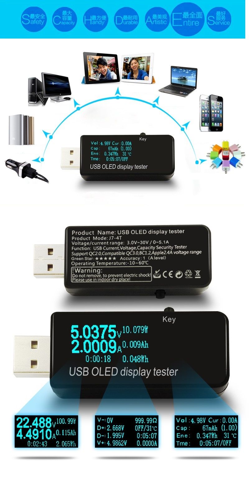 OLED-128x64-USB-Tester-DC-Voltmeter-Current-Voltage-Meter-Power-Bank-Battery-Capacity-Monitor-QC30-P-1415326