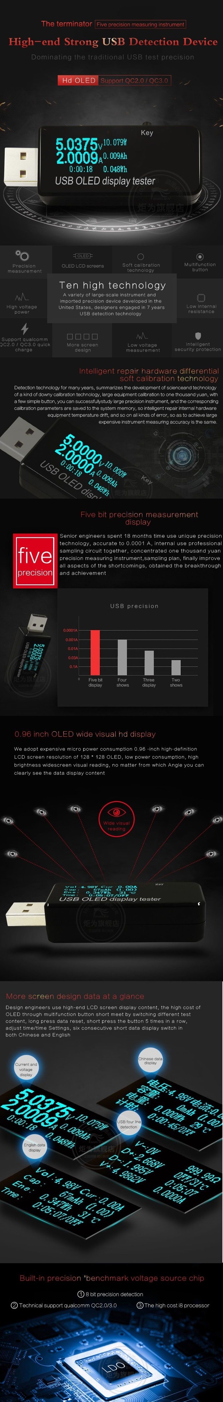 OLED-128x64-USB-Tester-DC-Voltmeter-Current-Voltage-Meter-Power-Bank-Battery-Capacity-Monitor-QC30-P-1415326