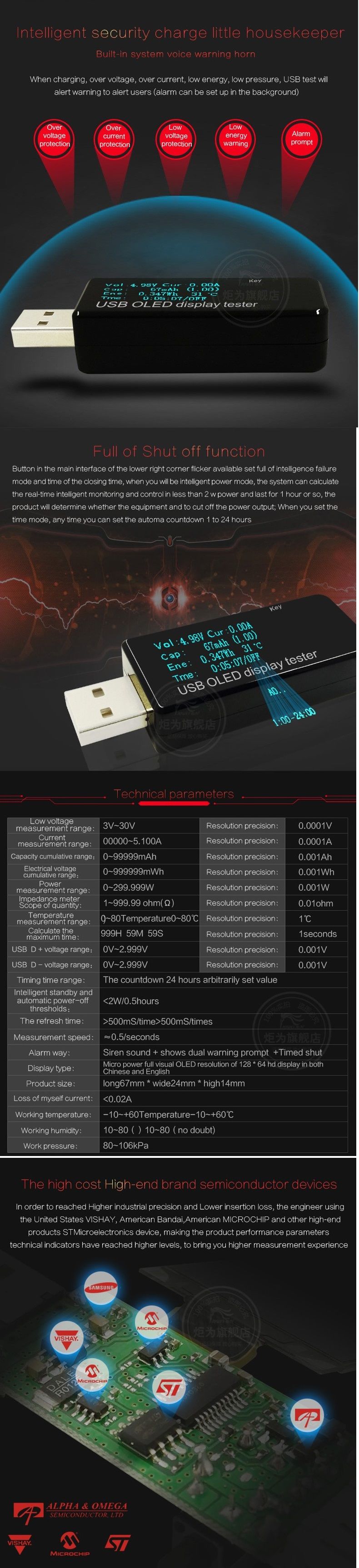 OLED-128x64-USB-Tester-DC-Voltmeter-Current-Voltage-Meter-Power-Bank-Battery-Capacity-Monitor-QC30-P-1415326