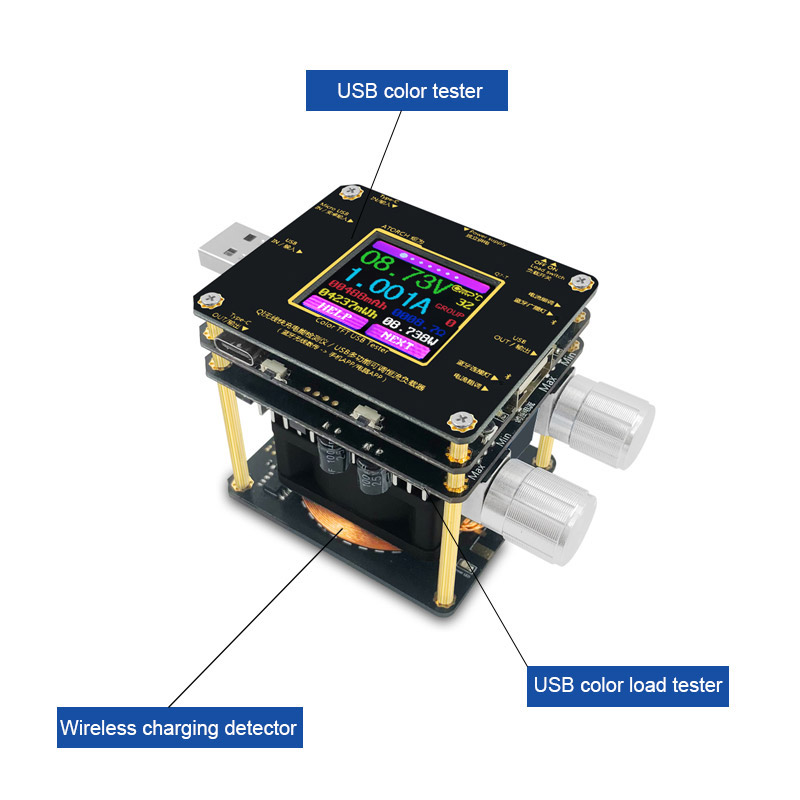 QI-Wireless-Charger-Tester-Color-TFT-bluetooth-Android-PC-App-USB-Current-Voltage-Meter-Load-Detecto-1356044