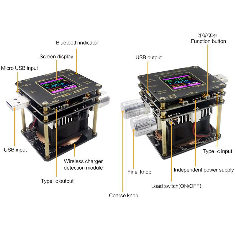 QI-Wireless-Charger-Tester-Color-TFT-bluetooth-Android-PC-App-USB-Current-Voltage-Meter-Load-Detecto-1356044