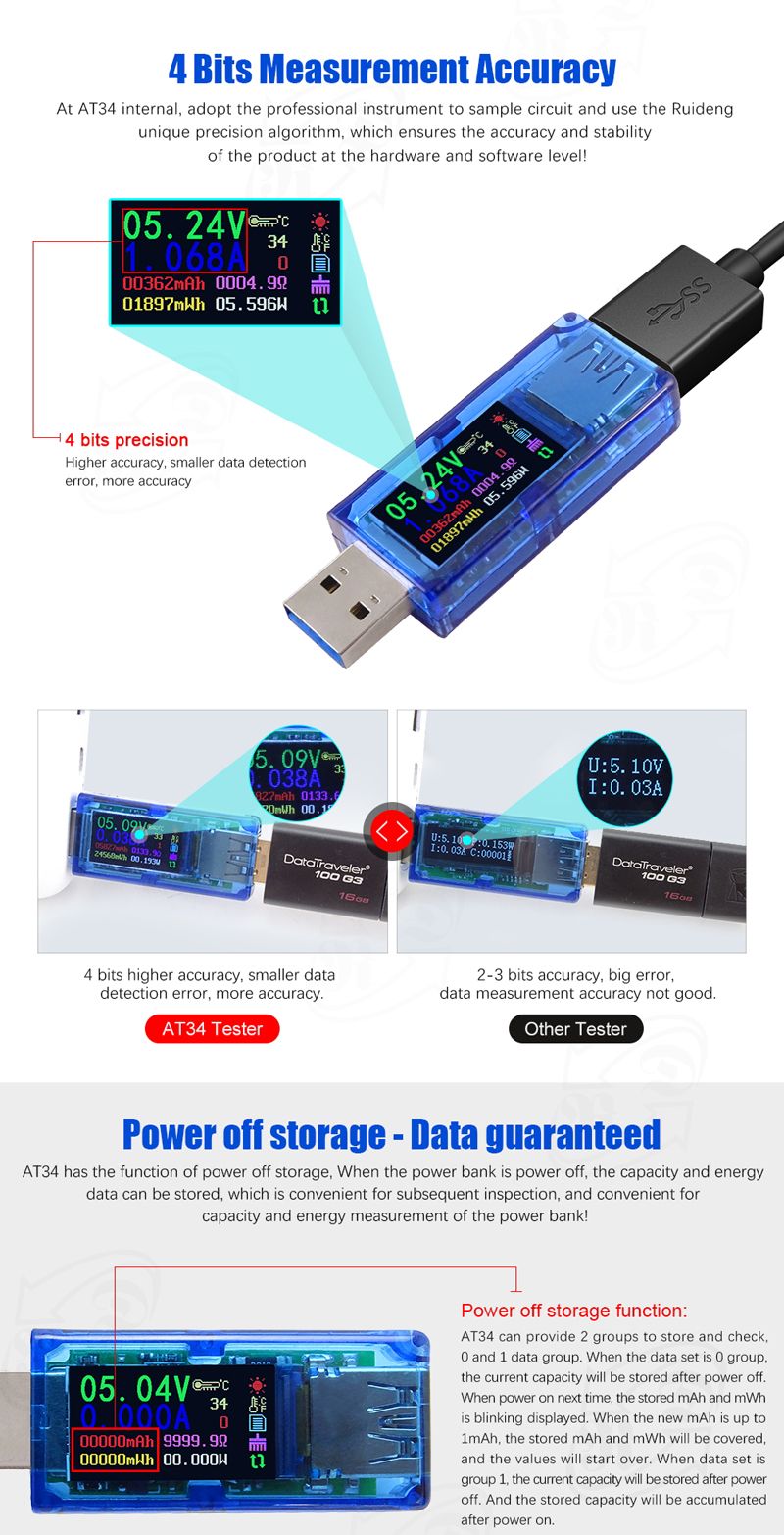 RUIDENG-AT34-USB30-IPS-HD-Color-Screen-USB-Tester-Voltage-Current-Capacity-Energy-Power-Equivalent-I-1326425