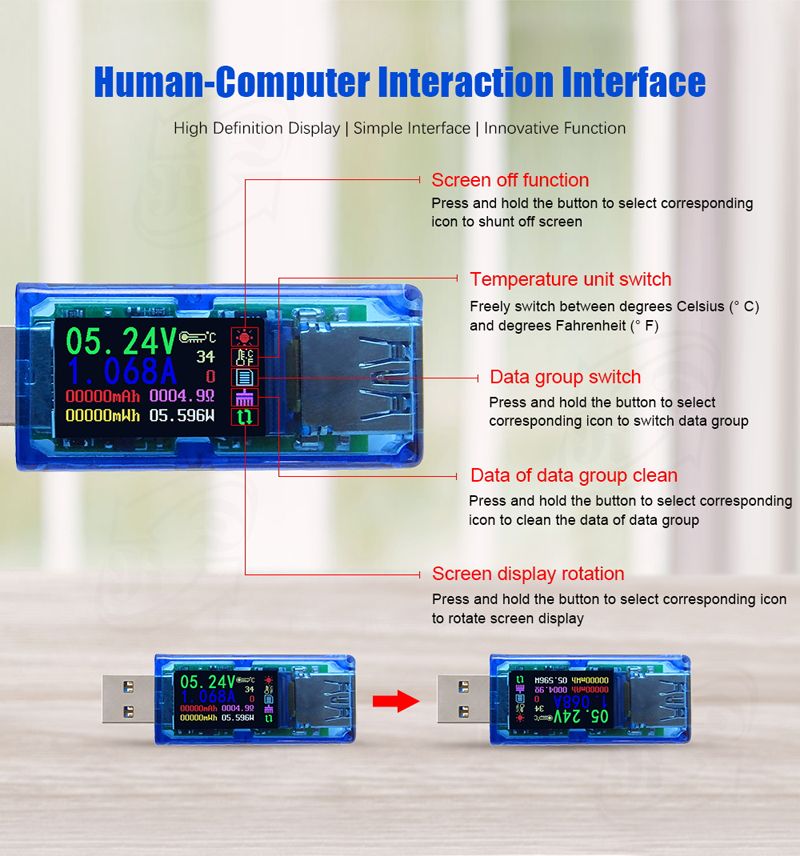 RUIDENG-AT34-USB30-IPS-HD-Color-Screen-USB-Tester-Voltage-Current-Capacity-Energy-Power-Equivalent-I-1326425