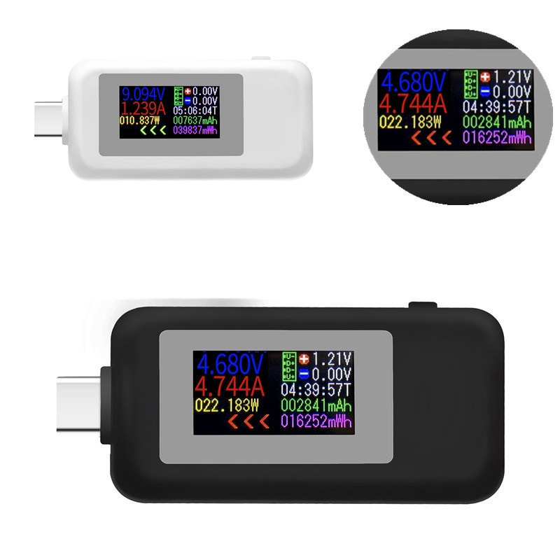 Type-C-Color-Display-USB-Tester-0-5A-Current-4-30V-Voltage-USB-Charger-Tester-Power-Meter-Mobile-Bat-1536353