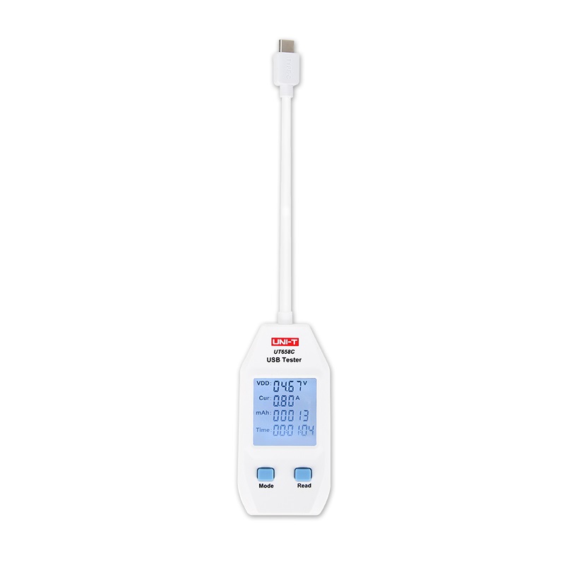 UNI-T-UT658C-Type-C-Electric-USB-Voltage-Safety-Tester-Voltmeter-Amperemeter-Charger-Capacity-Meter--1531307