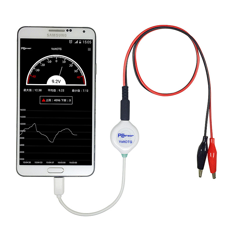 VoltOTG-USB-Voltage-Meter-OTG-Interface-Android-Phone-USB-Tester-Voltmeter--40-40V-DC-Data-Save-File-1395209