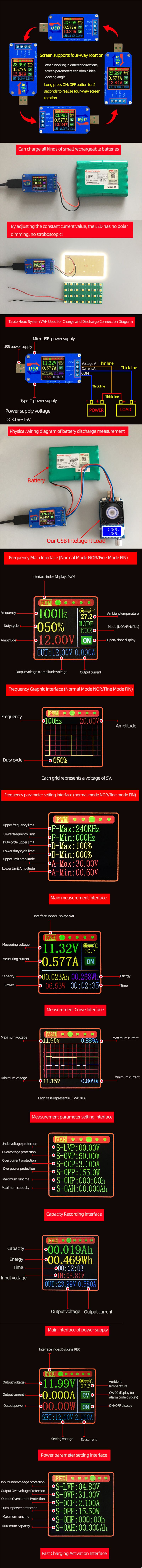 XY-UDT-DC-USB-Tester-DC-BoostBuck-Converter-CC-CV-Power-Module-5V-TO-06-30V-2A-Adjustable-Regulated-1576629