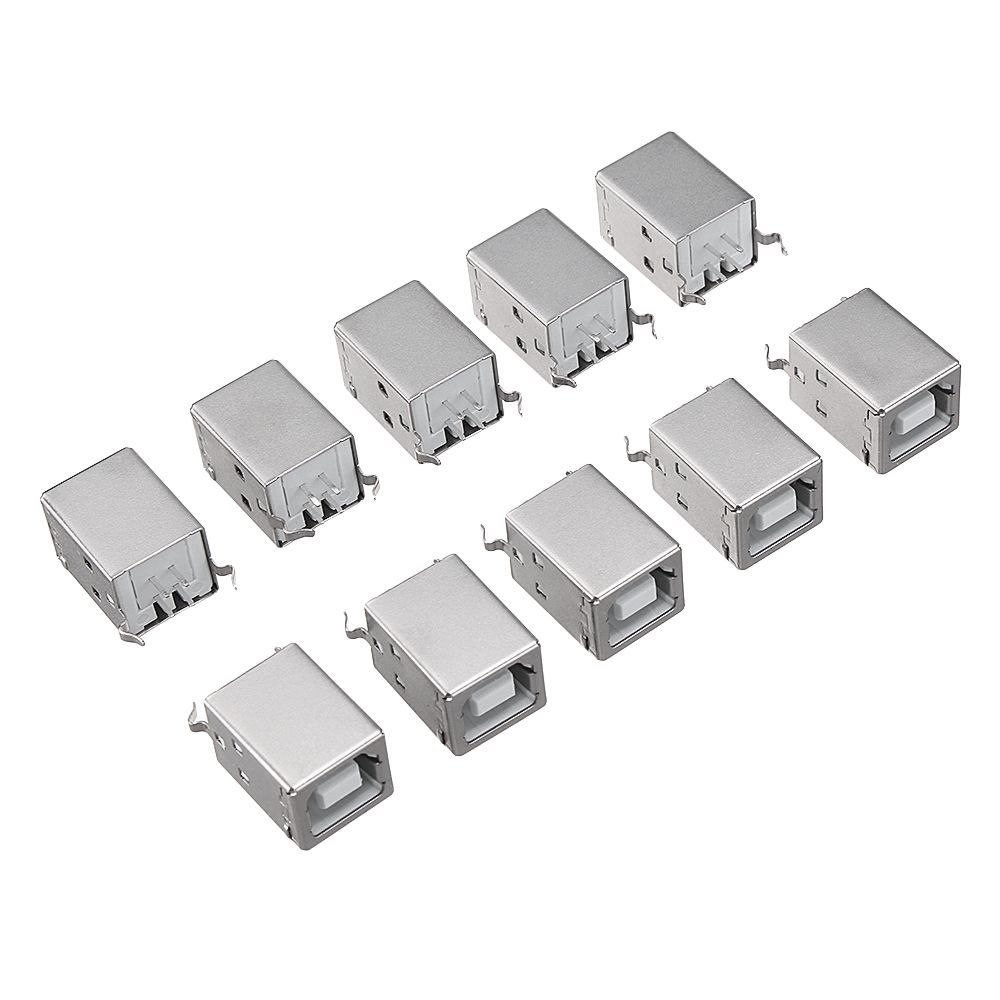 10Pcs-BF-Type-B-USB-Printer-Port-Jack-180-Degree-USB-Connector-USB-Socket-1442001