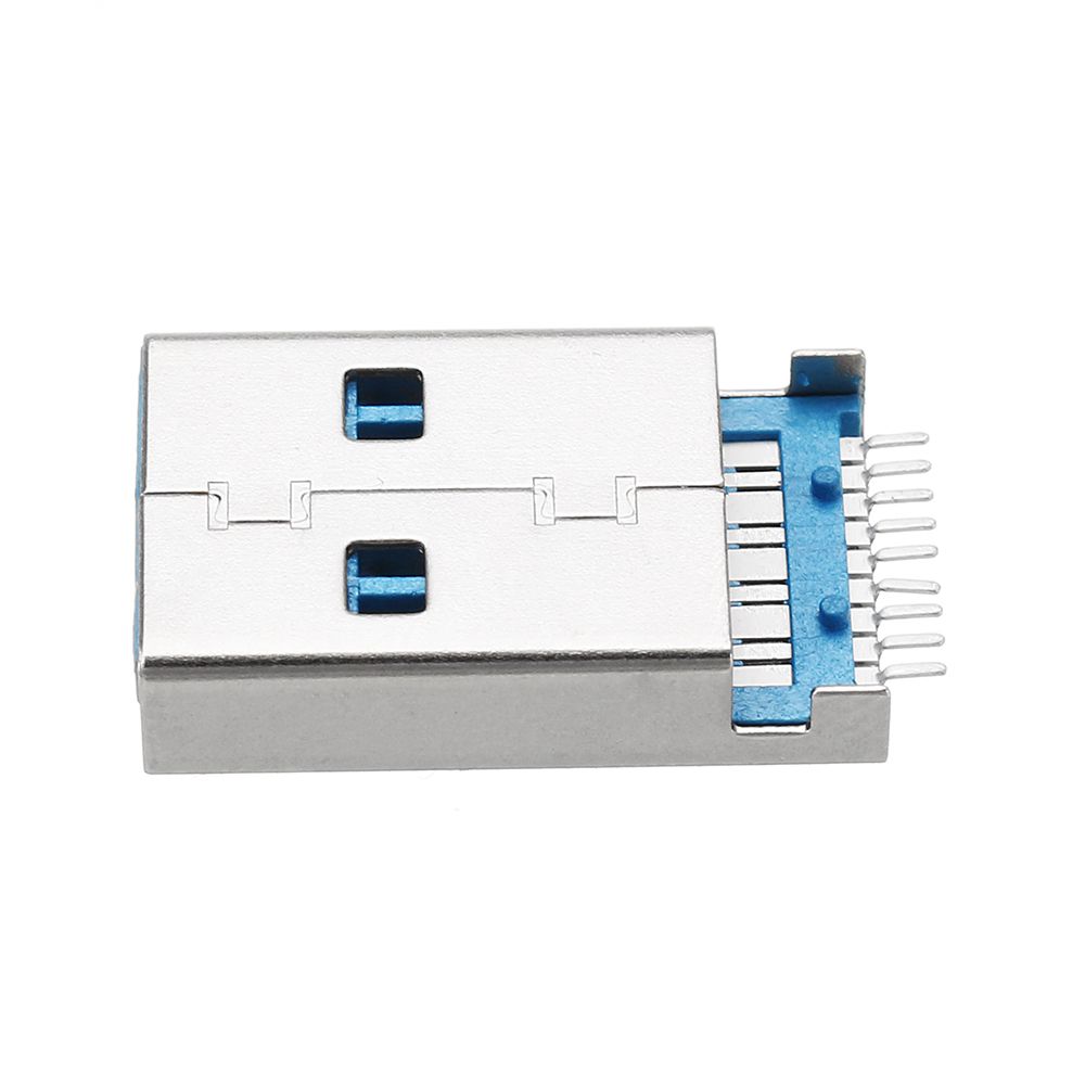 10pcs-180-Degree-USB-30-Type-A-female-Socket-Connector-SMT-Charging-Socket-Plug-Connector-1334754