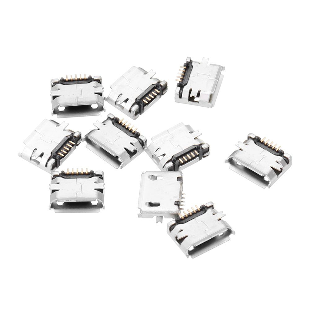 10pcs-Micro-5pin-USB-Type-B-female-Socket-Connector-Charging-Socket-59-long-pin-Socket-Interface-1334775