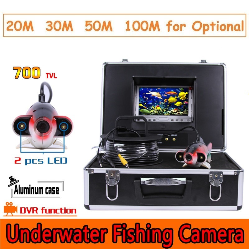 CR110-7J-DVR-Waterproof-Under-Water-Camera-with-2pcs-Highlight-White-LEDs-20M-to-100M-Cable-1041490