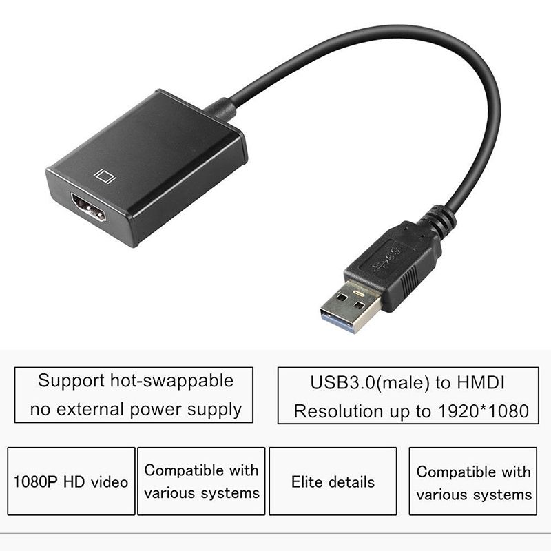 1080P-USB-30-to-HDMI-Male-to-Female-Audio-Video-Adaptor-Converter-Cable-for-Windows-7810-PC-1741408