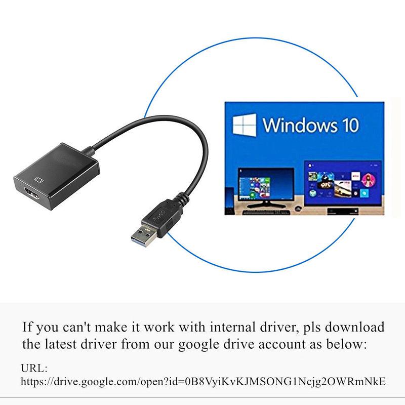 1080P-USB-30-to-HDMI-Male-to-Female-Audio-Video-Adaptor-Converter-Cable-for-Windows-7810-PC-1741408