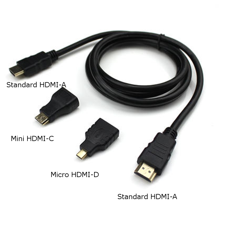 2-PCS-15m-HD-Video-Cable-150cm-for-HDMI-A-Standard-Wire-Mini-HDMI-C-Micro-HDMI-D-Connector-Adapter-C-1628253