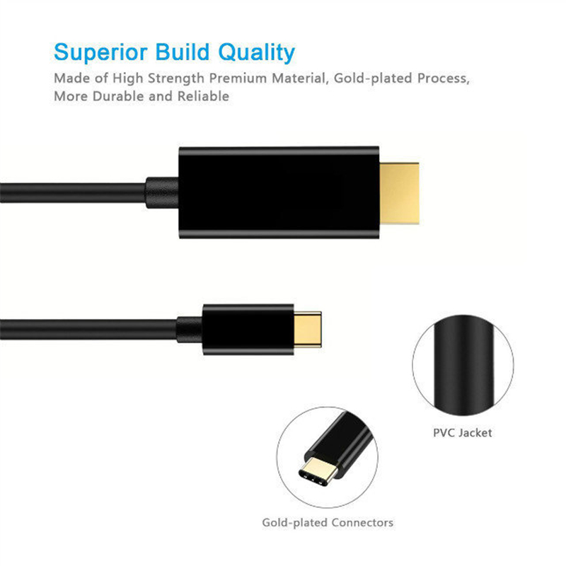 Bakeey-Type-C-to-HDMI-30Hz-High-definition-Cable-USB31-Mobile-Computer-Video-On-screen-Cable-For-Mac-1750337