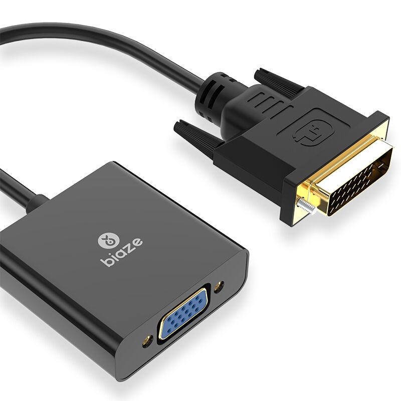 Biaze-ZH35-PC-Full-HD-1080P-3D-DVI-DVI241-to-VGA-Converter-Video-Adapter-Cable-1389514