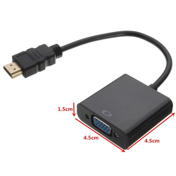 HD-Port-Male-to-VGA-With-Audio-HD-Video-Cable-Wire-Converter-Adapter-1043604