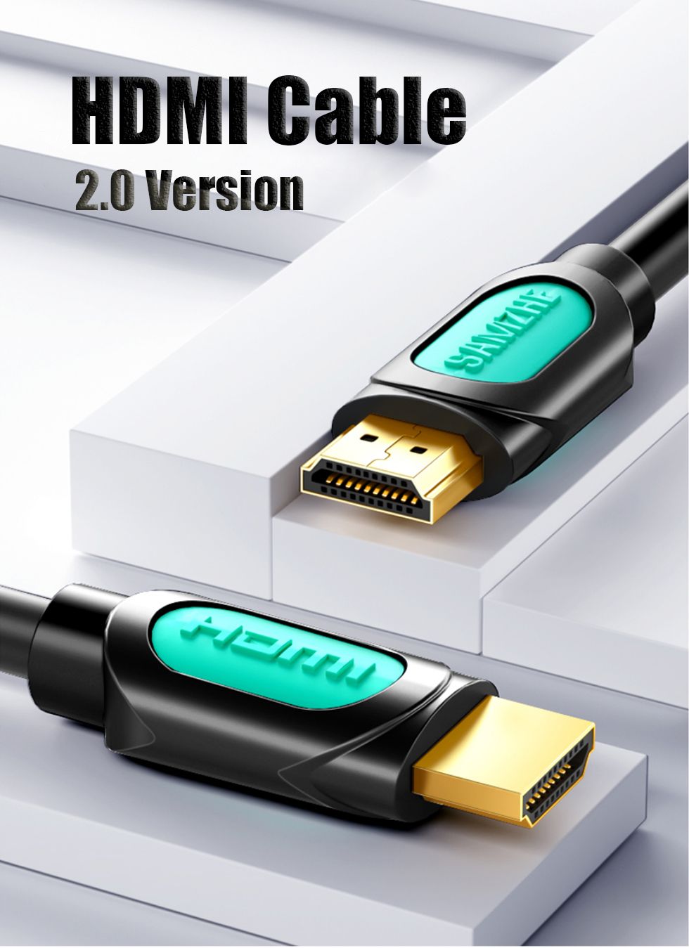 SAMZHE-4K-HDMI-20-Cable-3D-60FPS-AV-Cable-Video-Cable-for-HD-TV-LCD-Projector-Computer-Apple-TV-PS-3-1650349