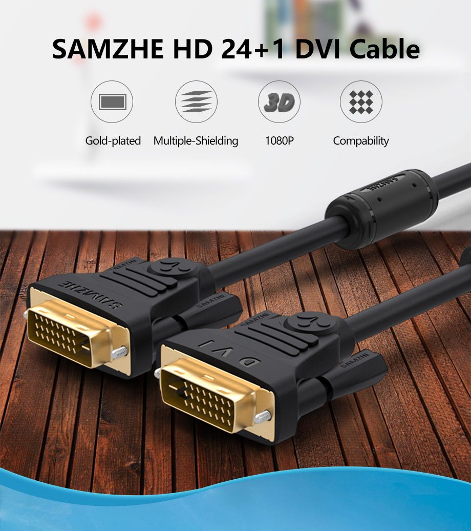 SAMZHE-DV-8010-DVI241-To-DVI241-Cable-Video-Cable-Adapter-for-Projector-Laptop-TV-1432366